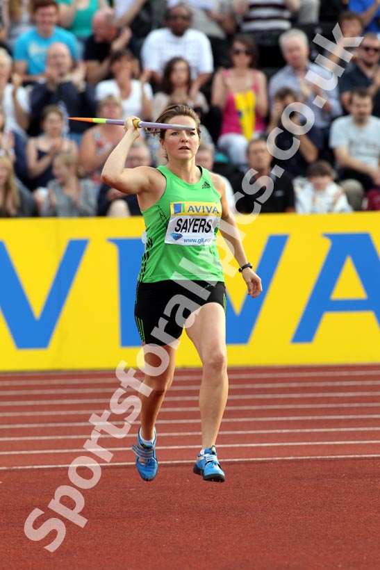 Goldie Sayers, Javelin, 2011 Aviva London Grand Prix